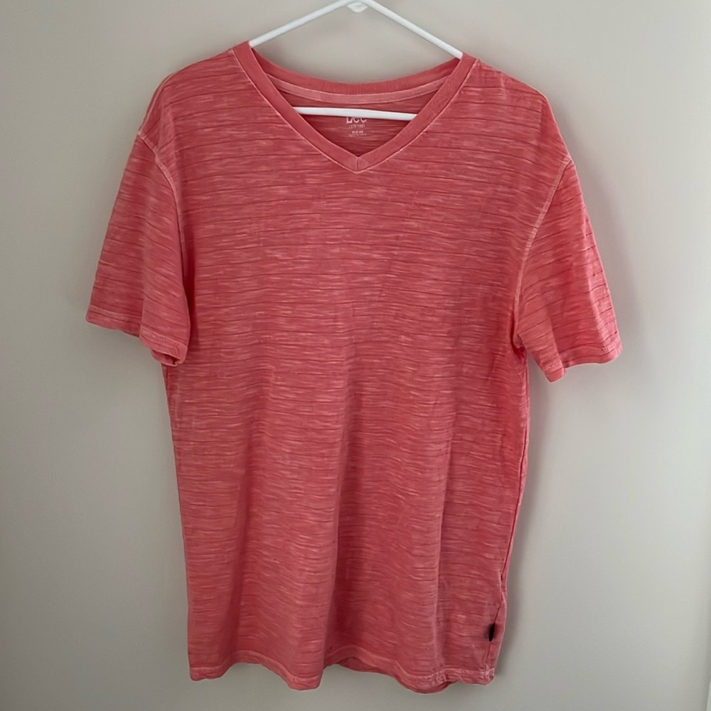 LEE Short Sleeve V-neck T-Shirt
